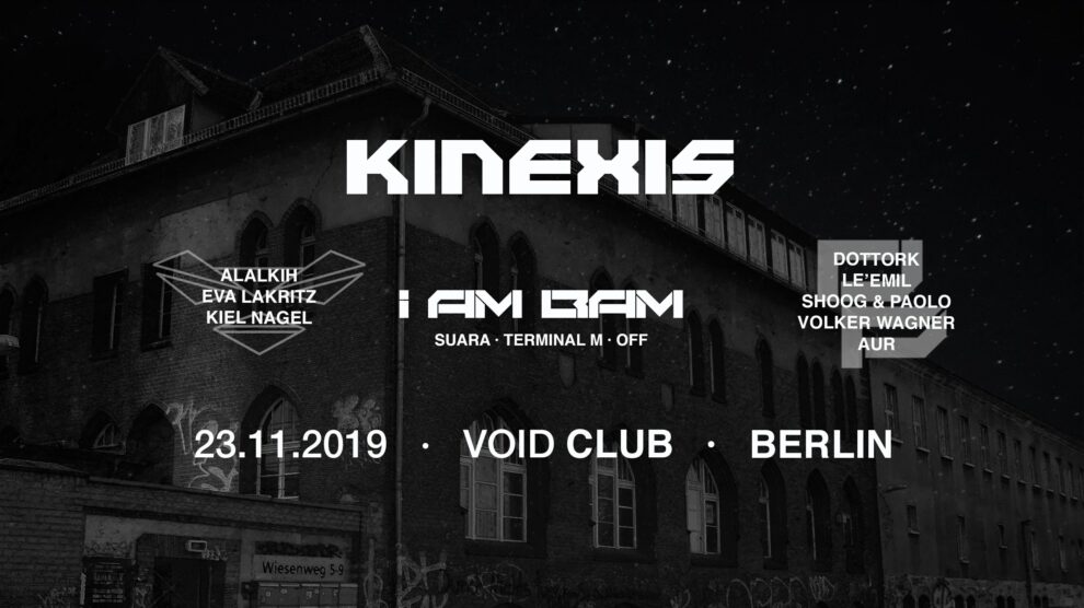 KINEXIS - VOID Club - Poster